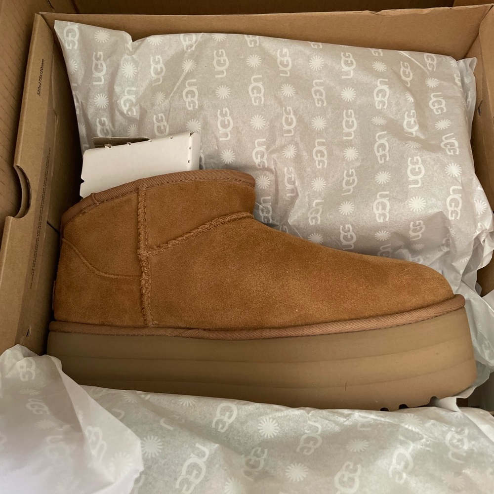 ❌NFS❌ New Classic Ultra Mini Platform Chestnut